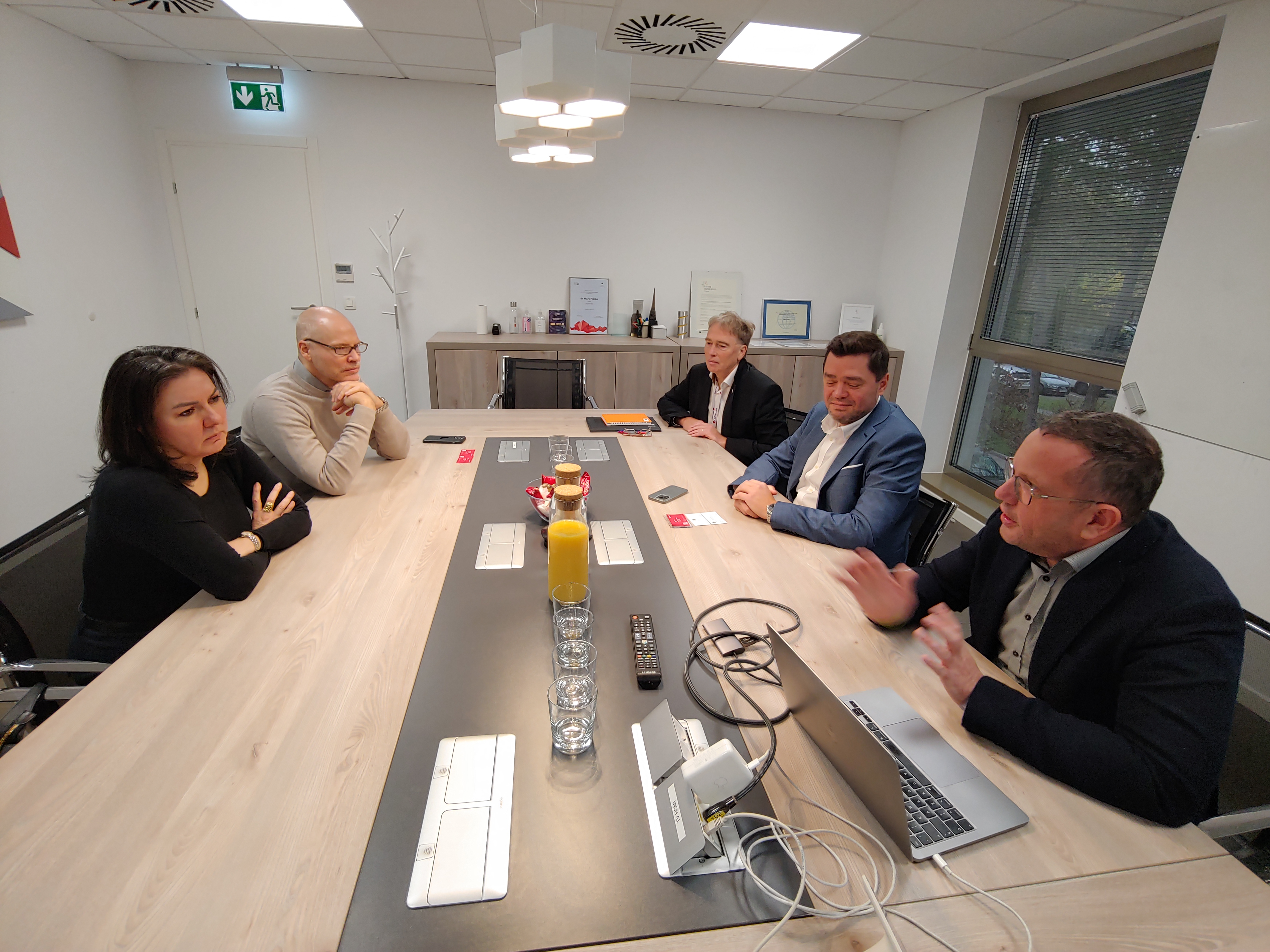 A Visit from the U.S. Embassy in Ljubljana