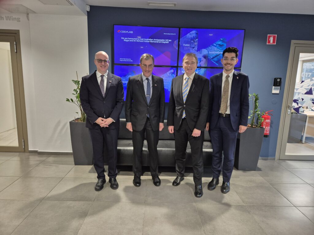 Cosylab-HQ-in-Ljubljana-hosts Australian-Ambassador HE Ian Biggs